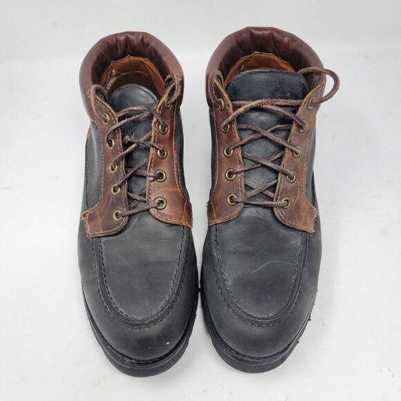 Allen Edmonds 9 D Cascade Boot Chukka Men's‎ Leather Lace Up Vibram Shoes - Picture 4 of 8